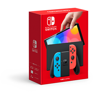 Nintendo Switch(OLED 모델) 네온 블루ㆍ네온 레드