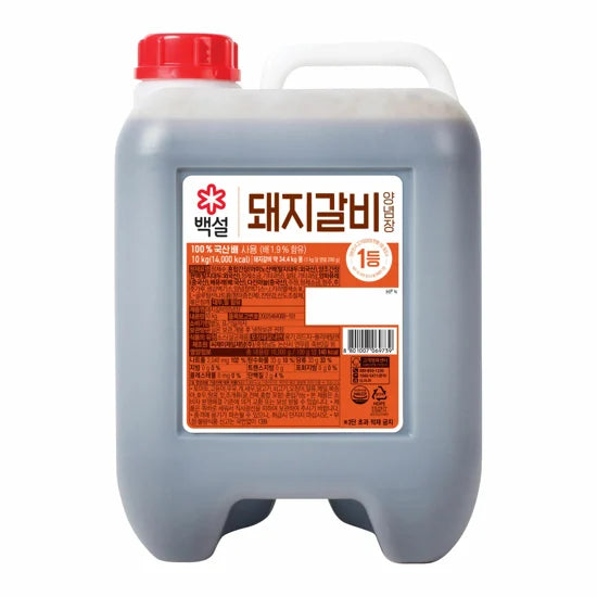 백설 돼지갈비양념장 10kg